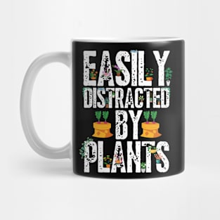 Easily distracted by plants Mug